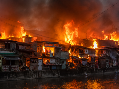 Families been terrorized by fire